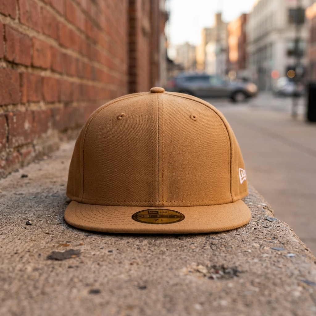 New Era 59FIFTY Basic Simple Plain Logo Embroidery Standard Select 5 Colors